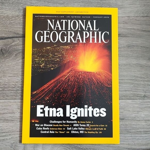 February 2002 National‎ Geographic Magazine - Picture 1 of 3